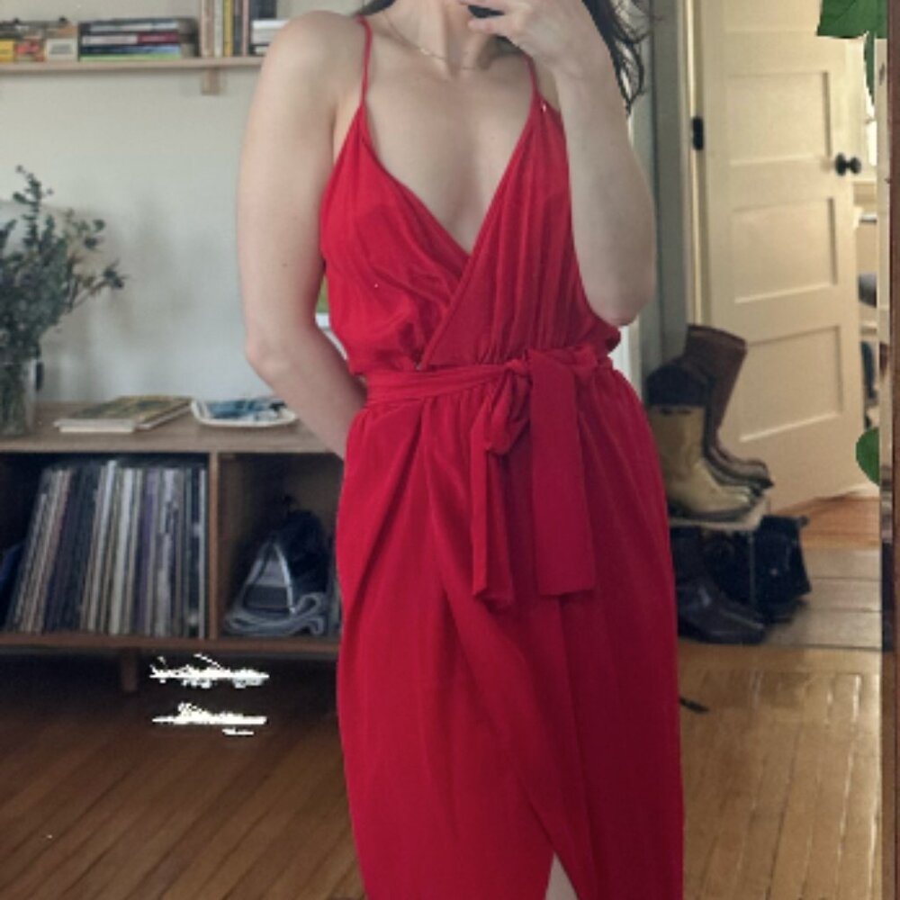 Red Vintage Dress
